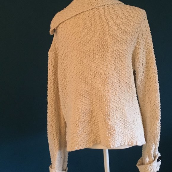 Chunky cream sweater by Willlow - Picture 6 of 9